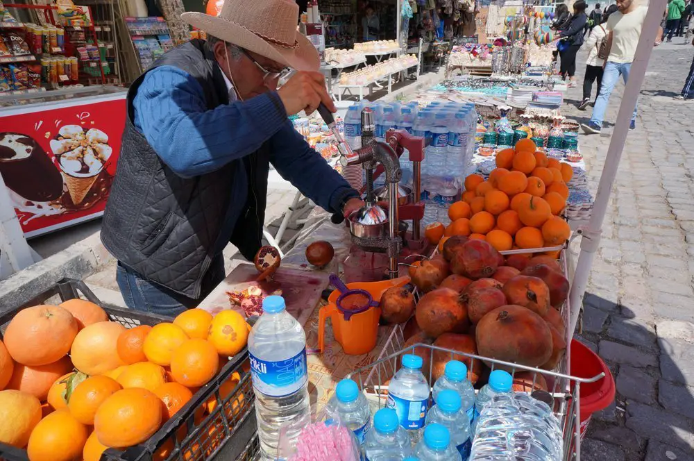 Türkiye'de taze sıkılmış Portakal ve Nar suyundan mutlaka birkaç tane bulundurun!